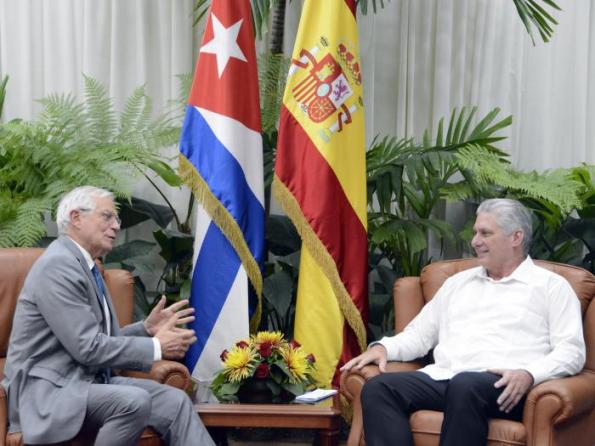 Díaz-Canel Bermúdez-Josep Borrell Fontelles Díaz-Canel Bermúdez-Josep Borrell Fontelles